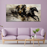 Three Running Horse Canvas Wall Painting & Arts