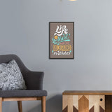 Beautiful Thoughts with Premium Single  Wall Frames