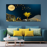 Yellow Tree Canvas Wall Painting & Art