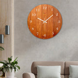 Premium Rounded Wooden Wall Clock