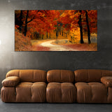 Beautiful Colorful Forest Tree Wall Painting