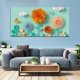 Flowers Canvas Wall Painting