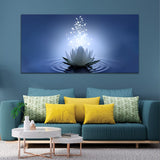 Flower white-Pink Canvas Wall Painting