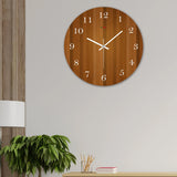 Beautiful Premium Rounded Wooden Wall Clock