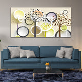 Abstract Trees Canvas Wall Painting & Arts