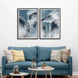 Beautiful Scenery & Art Set of 2 Wall Frames