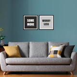 Some More Worry Less Wooden Wall Frames & Art