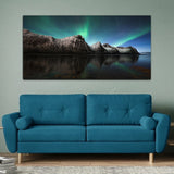 Beautiful Mountain & Lake Canvas Wall Painting