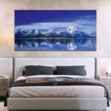 Mountain River Canvas Wall Painting