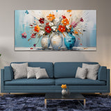 Flower Orange-Yellow Canvas Wall Painting