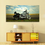 Beautiful Bick Stay outside Highway Canvas Wall Painting