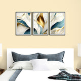 Beautiful Modern Painting With Set of 3 Wall Frames