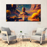 Beautiful Lord Buddha Canvas Wall Paintings