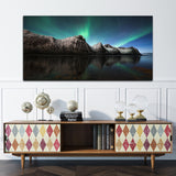 Beautiful Mountain & Lake Canvas Wall Painting