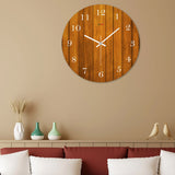 Beautiful Premium Wooden Color Wall Clock