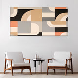 Golden taxture Canvas Wall Painting