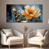 Abstract Yellow Canvas Wall Painting & Arts