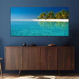 Beautiful Blue Sea with Canvas Wall Painting