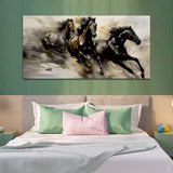 Three Running Horse Canvas Wall Painting & Arts