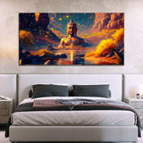 Beautiful Lord Buddha Canvas Wall Paintings