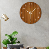 Beautiful Premium Rounded Wooden Wall Clock