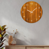 Beautiful Premium Wooden Color Wall Clock