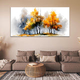 Abstract Colorful Tree Canvas Wall Painting