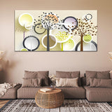 Abstract Trees Canvas Wall Painting & Arts