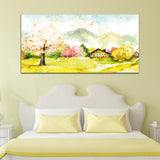 Abstract Canvas Wall Painting