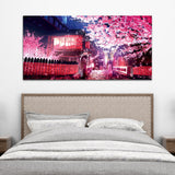 Beautiful Pink Tree Canvas Wall Painting