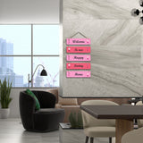 Beautiful Pink Decorative Wooden Wall Hanging