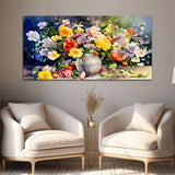 Rose Flower Red-Black Canvas Wall Painting