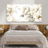 Beautiful White Flower Canvas Wall Painting