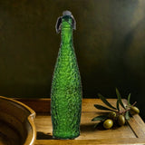 MithilaHandicrafts Crystal Glass Water Bottle Green (Set of 1)