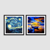 Beautiful Premium Modern Abstract Set of 2 Wall Art