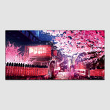 Beautiful Pink Tree Canvas Wall Painting