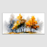 Abstract Colorful Tree Canvas Wall Painting