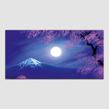 Mountain with Dark Night Canvas Wall Painting