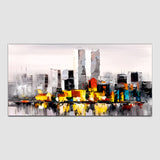 Abstract City  Modern Canvas Wall Painting  & Arts