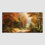 Beautiful Colorful Forest Tree Wall Painting