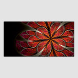 Red Flowers Canvas Wall Painting