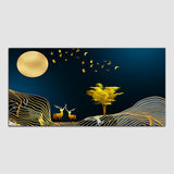 Yellow Tree Canvas Wall Painting & Art